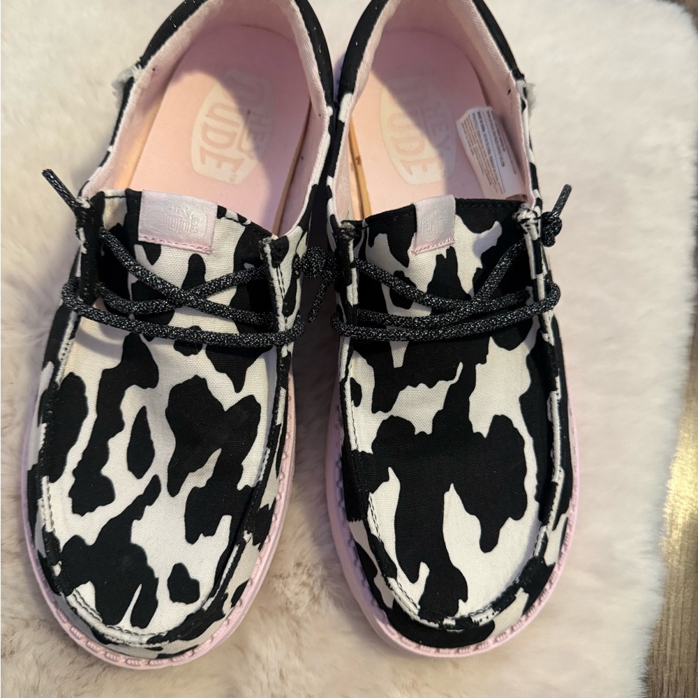 Cow Print heydudes